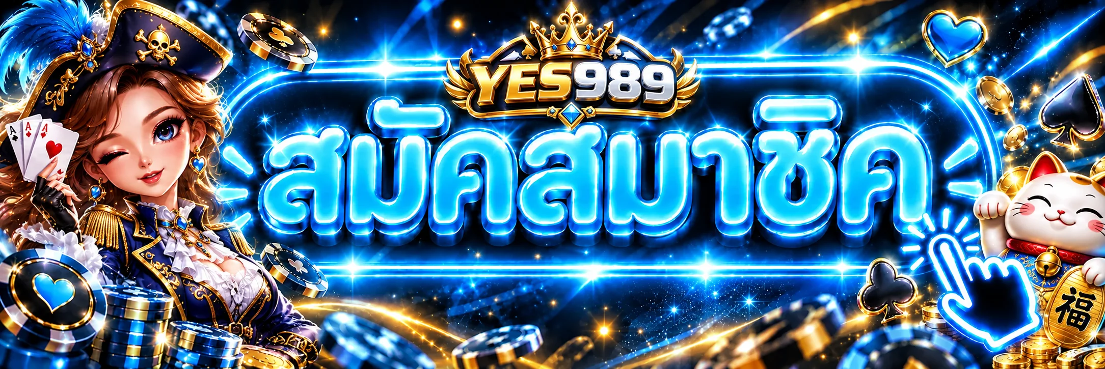 ทางเข้า YES989 สำหรับสมัครสมาชิกจากเว็บไซต์หลัก